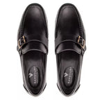 Mocassim Em Couro Absolut Preto Sola de Borracha