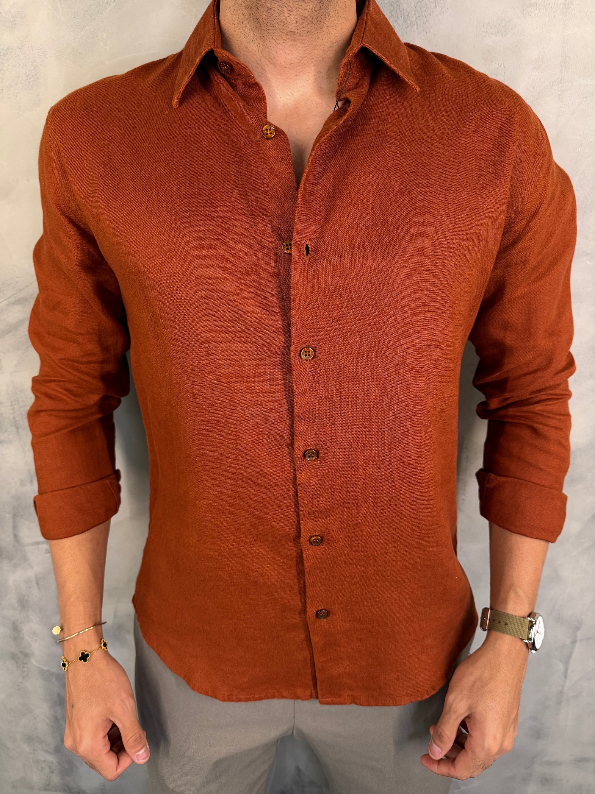 CAMISA M/L OASIS PURO LINHO
