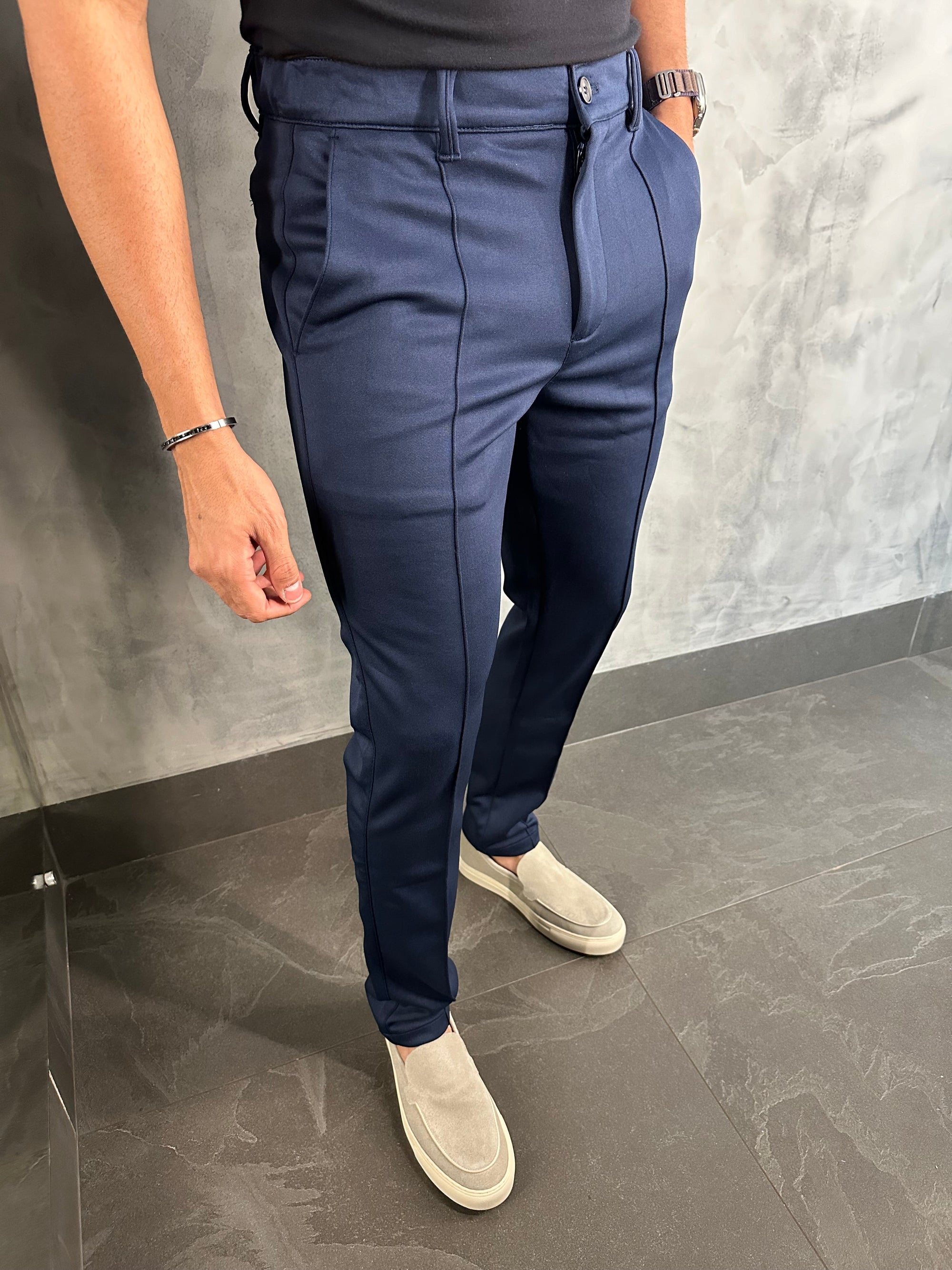 Calça Alfaiataria Tech Marinho