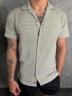 CAMISA M/C LISTRADA ANKOR