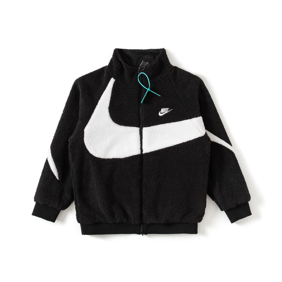Jaqueta Nk Fleece Big Swoosh Reversível