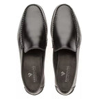 Sapato Mocassim Em Couro Sola De Couro Absolut Preto