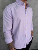 CAMISA M/L MARESIA LILÁS