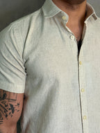 CAMISA M/C MARESIA NATURAL