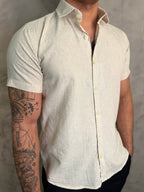 CAMISA M/C MARESIA NATURAL