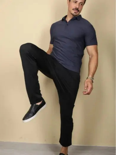 Calça Alfaiataria Slim Tecido Gelado - não Amassa com Elastano Maximo