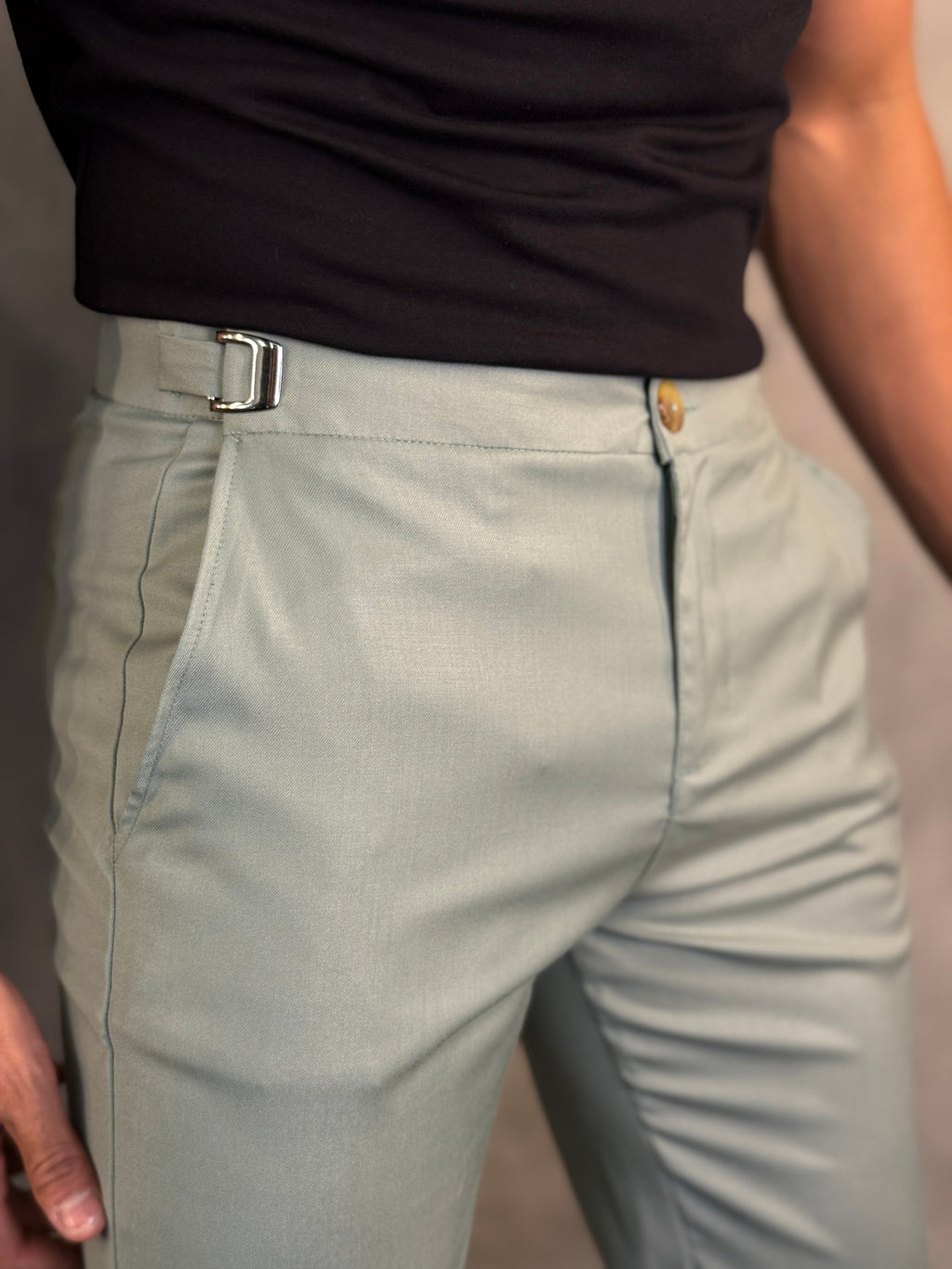 CALÇA ALF. FIRENZE PONTO H VERDE MENTA