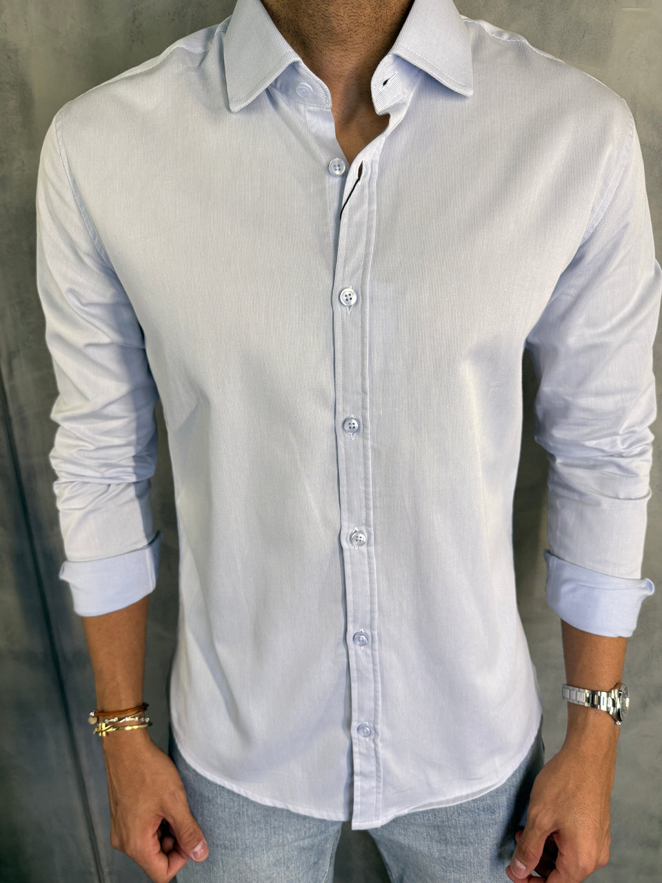 CAMISA M/L JUSTIÇA AZUL BB