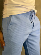 Calça Slim Texturizada Barezy
