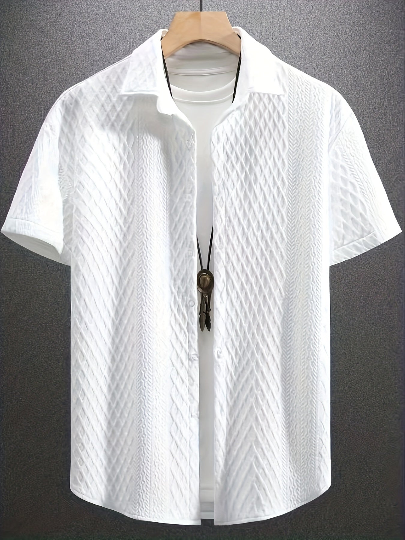 Camisa Masculina de Manga Curta