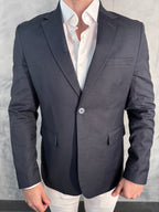 BLAZER SLIM POLIVISCOSE LAP LARGA FATIOTA CHUMBO