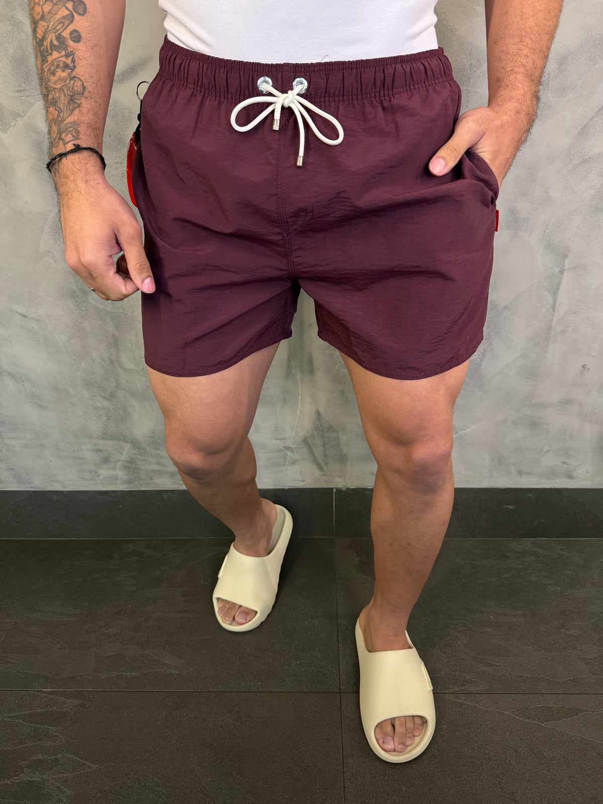 SHORT PRAIA LISO PREMIUM RSV