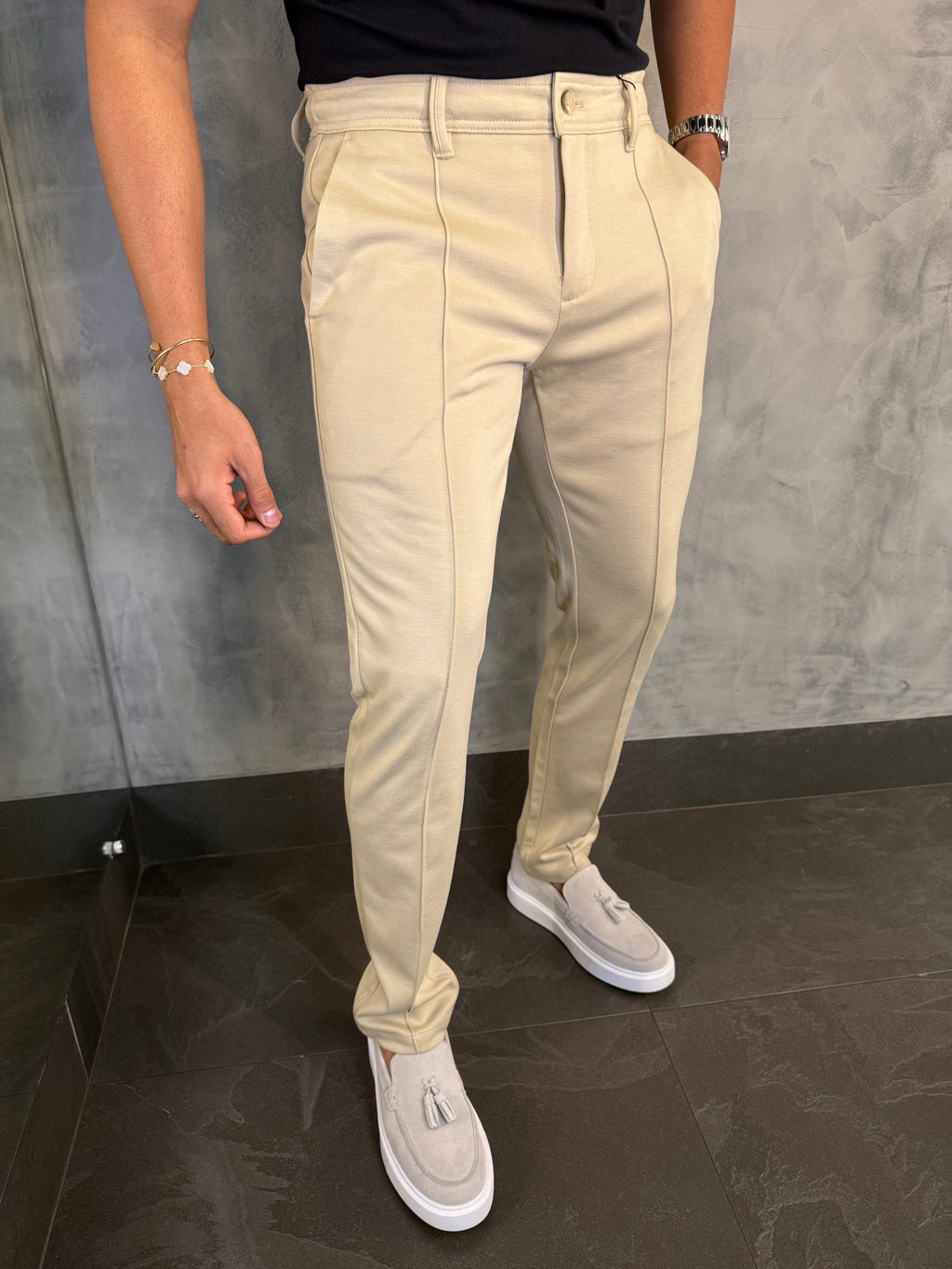 CALÇA ALF. POSITANO KHAKI