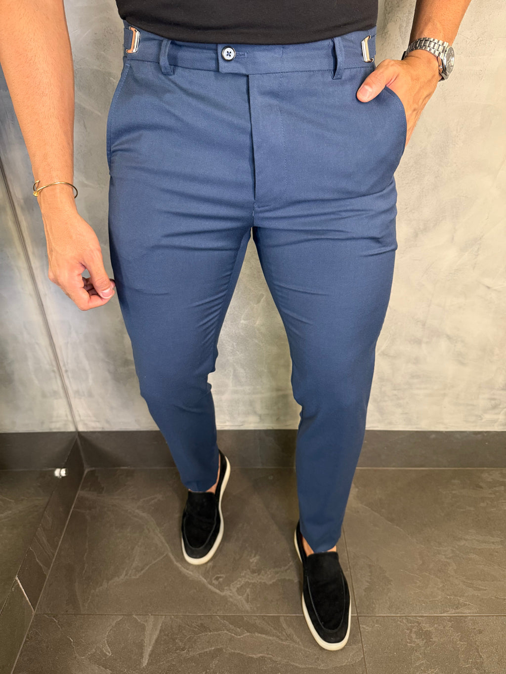 CALÇA ALF. ARTEMIS MARINHO