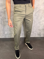 CALÇA SARJA CASUAL STRETCHC CINTURA ELÁSTICA