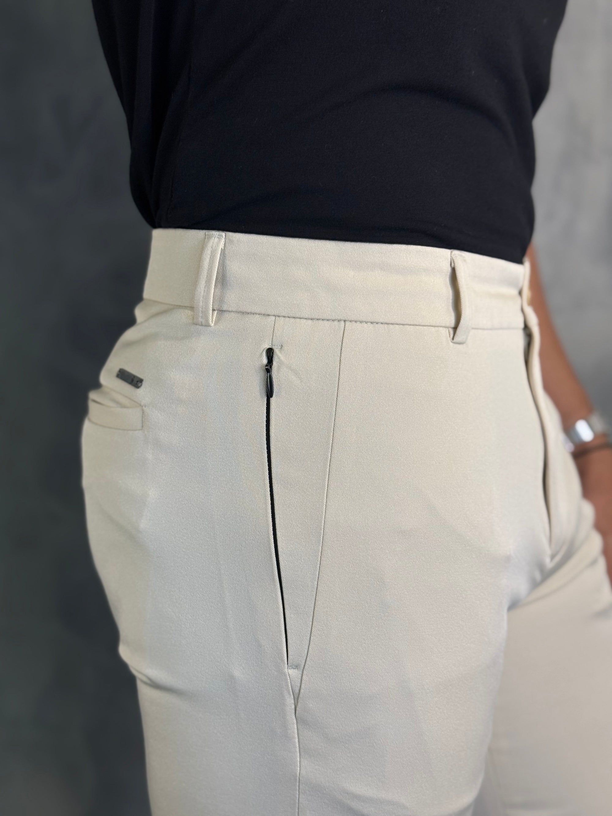 CALÇA ALF. BOLSO ZIPER
