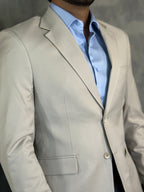 BLAZER SLIM POLIVISCOSE STRETCH LAP LARGA FATIOTA PALHA