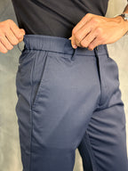 CALÇA ALF. SLIM CÓS ELÁSTICO
