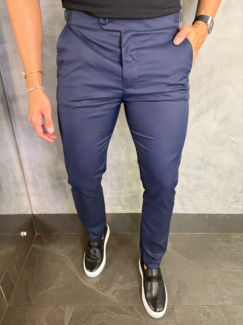Calça Alf. Regulagem Buzios Marinho
