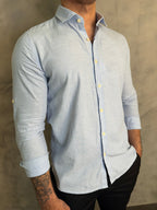 CAMISA M/L MARESIA PONTO H AZUL BB