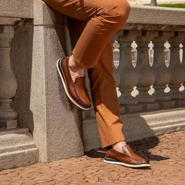 Mocassim Casual Masculino Absolut Tan