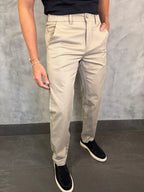 CALÇA SARJA CASUAL STRETCHC CINTURA ELÁSTICA