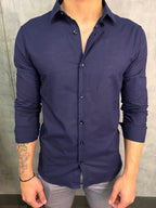 CAMISA M/L FLAME MARINHO