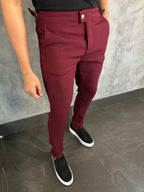 Calça Alf. Com Regulador Linhão Marsala