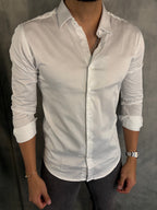 CAMISA M/L ACETINADA
