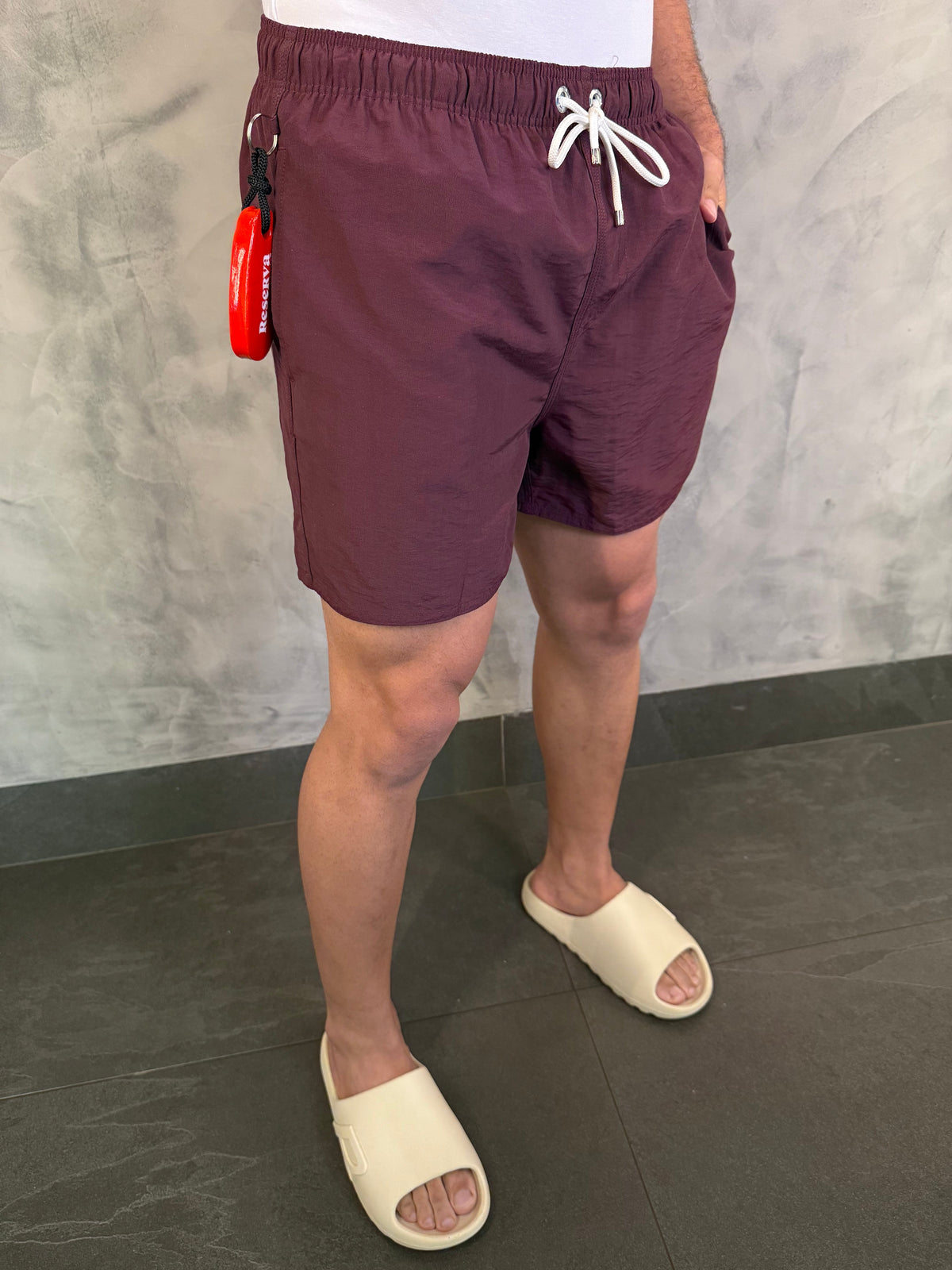SHORT PRAIA LISO PREMIUM RSV