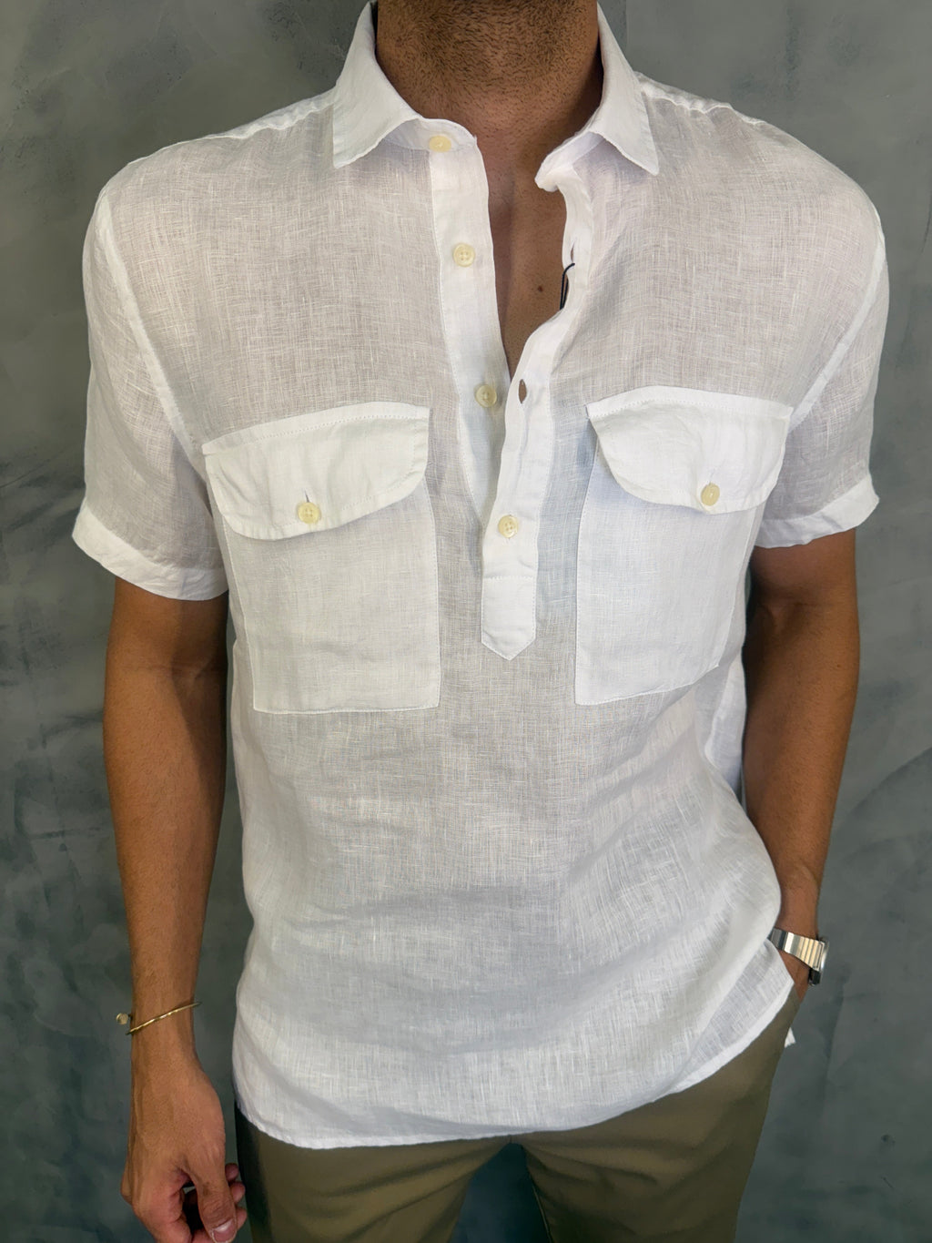 CAMISA M/C ANAUÊ BRANCO