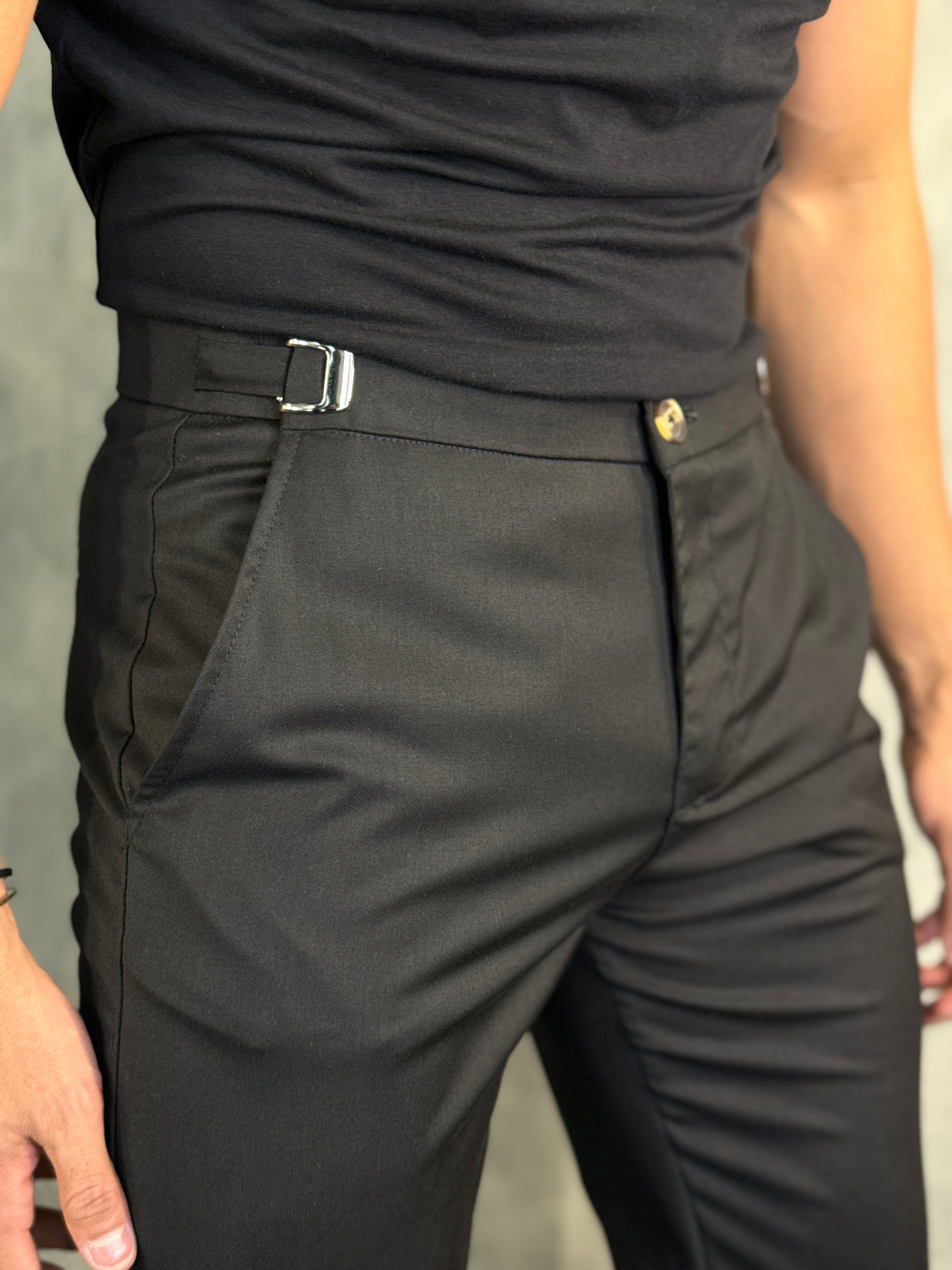 CALÇA ALF. FIRENZE PONTO H PRETO