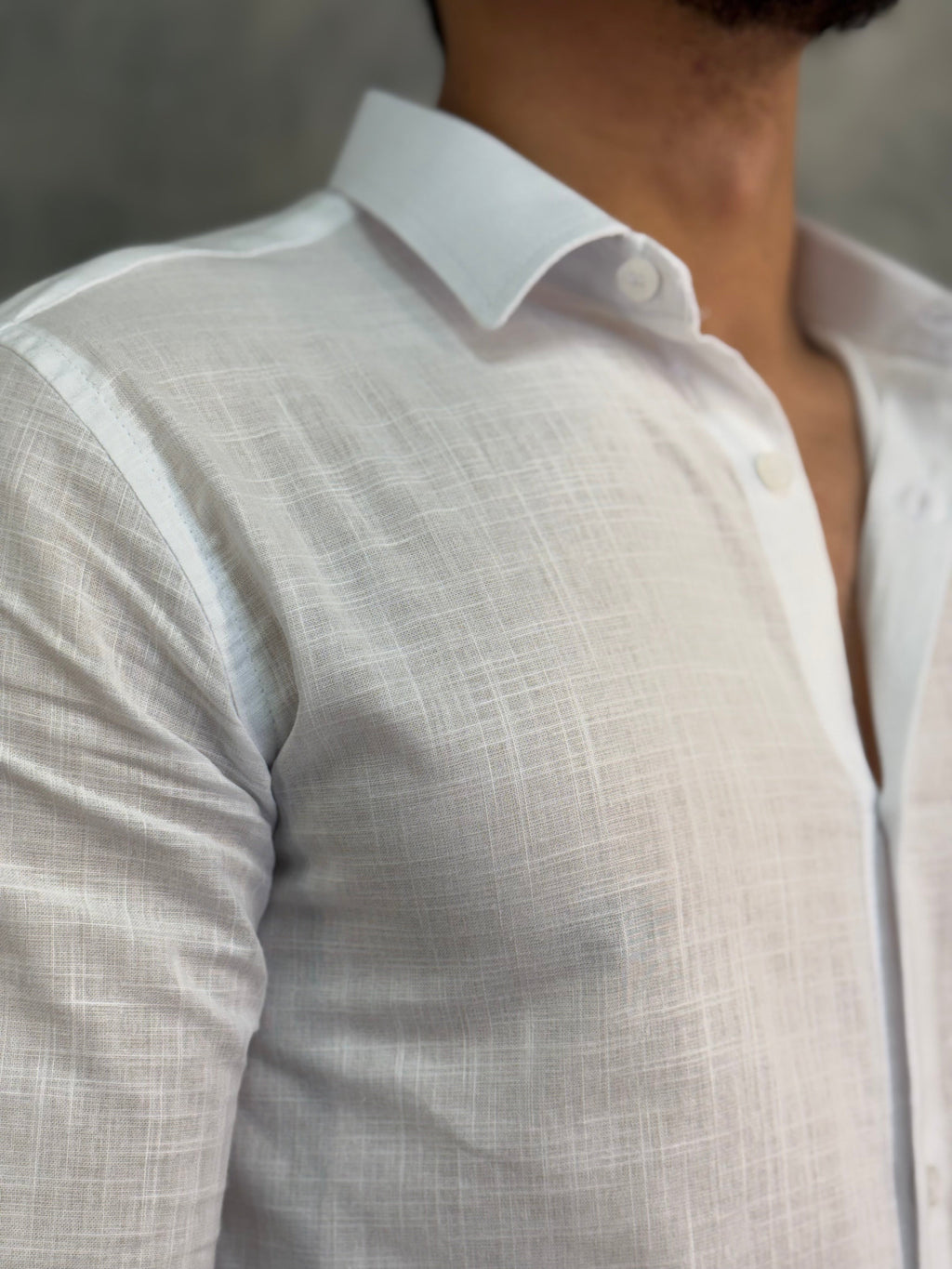 CAMISA M/L FLAME BRANCO