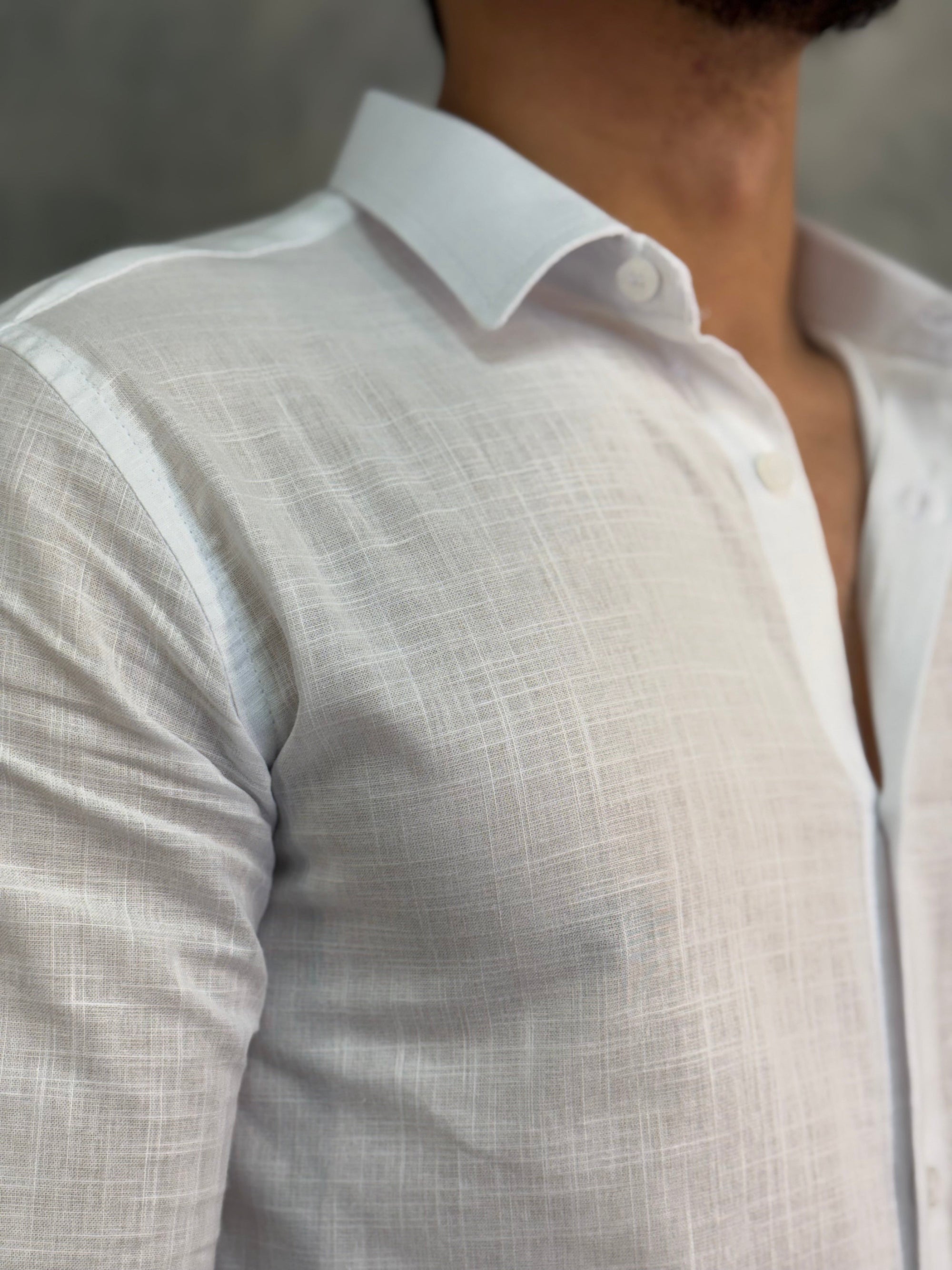 CAMISA M/L FLAME BRANCO