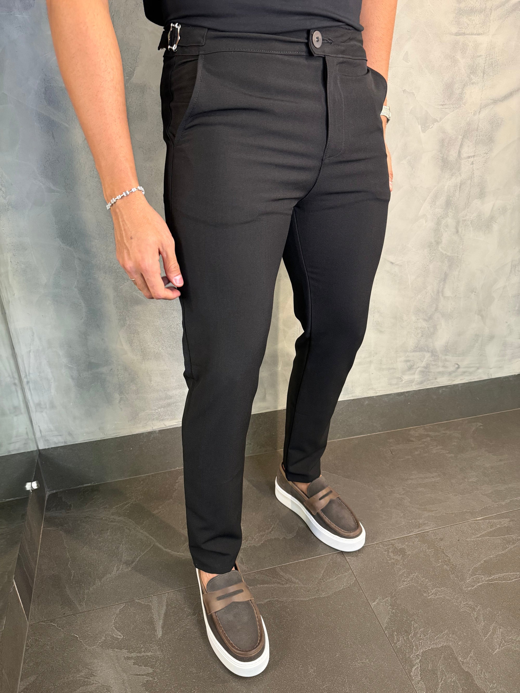 Calça Alf. Roma Preto