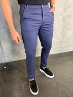 CALÇA ALF. PRÍNCIPE DE GALES MARINHO