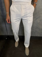 CALÇA ALF. LOOSE BOTÃO PASSANTE
