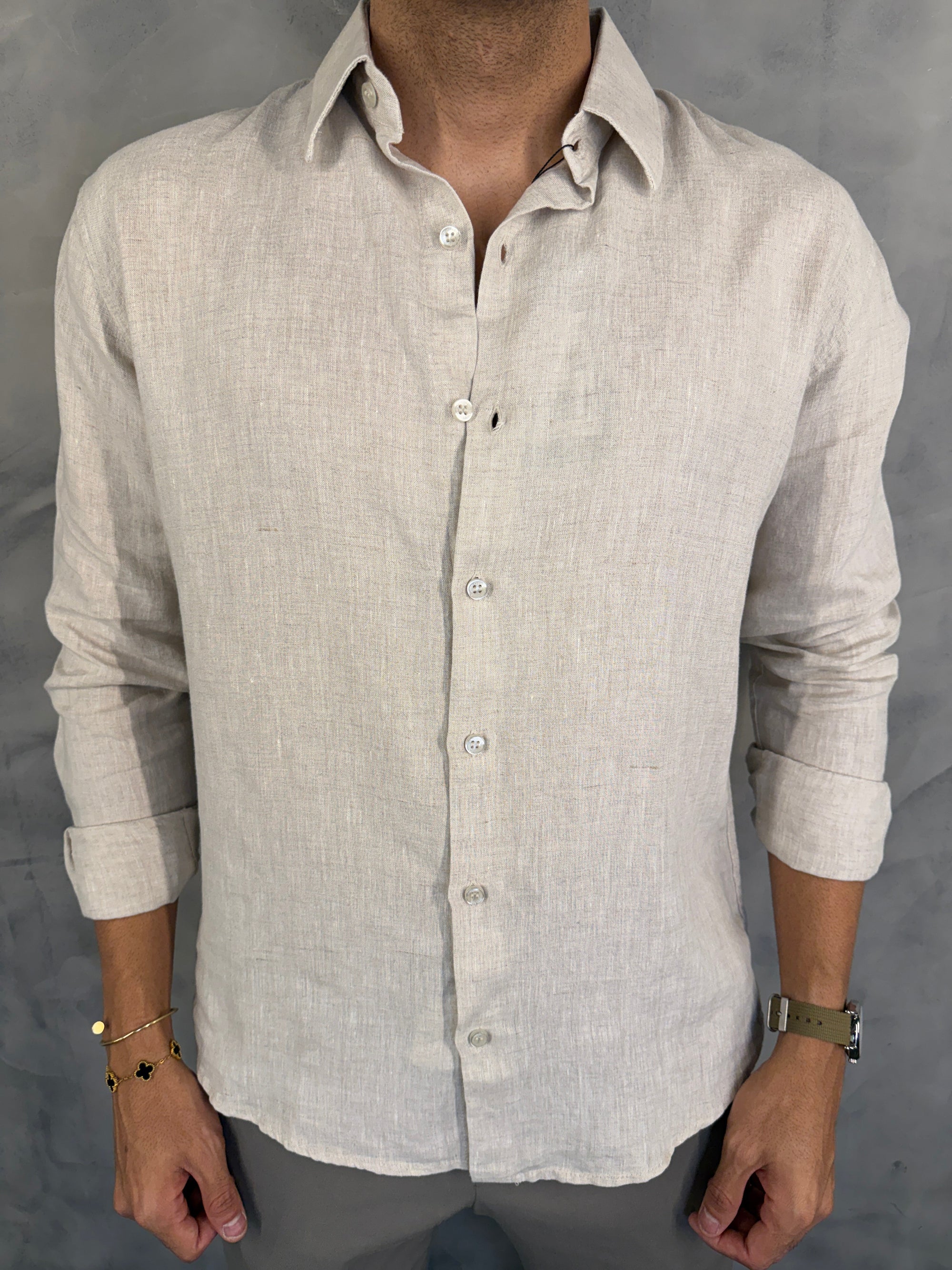 CAMISA M/L OASIS PURO LINHO