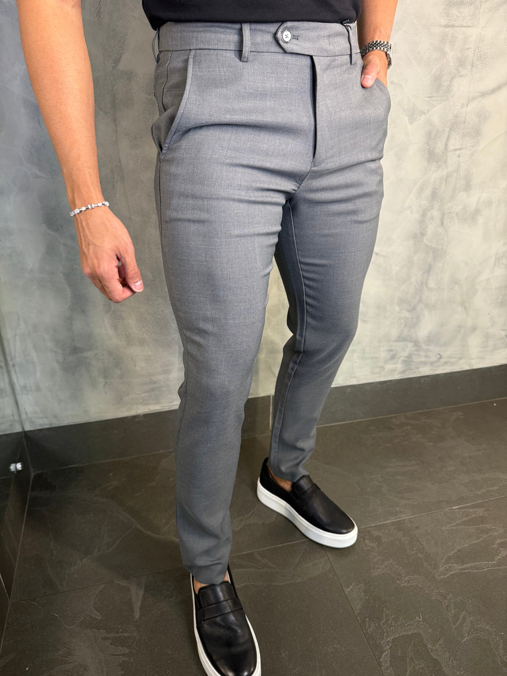 CALÇA ALF SLIM STRETCH