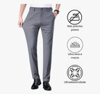 Calça Alfaiataria Slim Tecido Gelado - não Amassa com Elastano Maximo