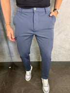 CALÇA MALHA ROMA DLZ CINZA MEDIEVAL