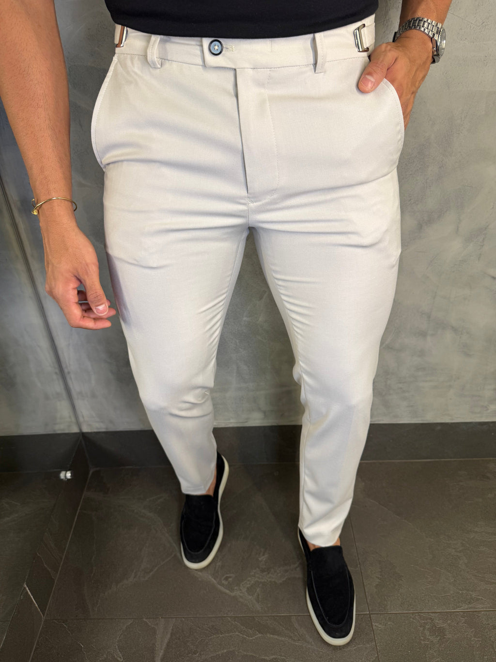 CALÇA ALF. ARTEMIS CINZA NUVEM