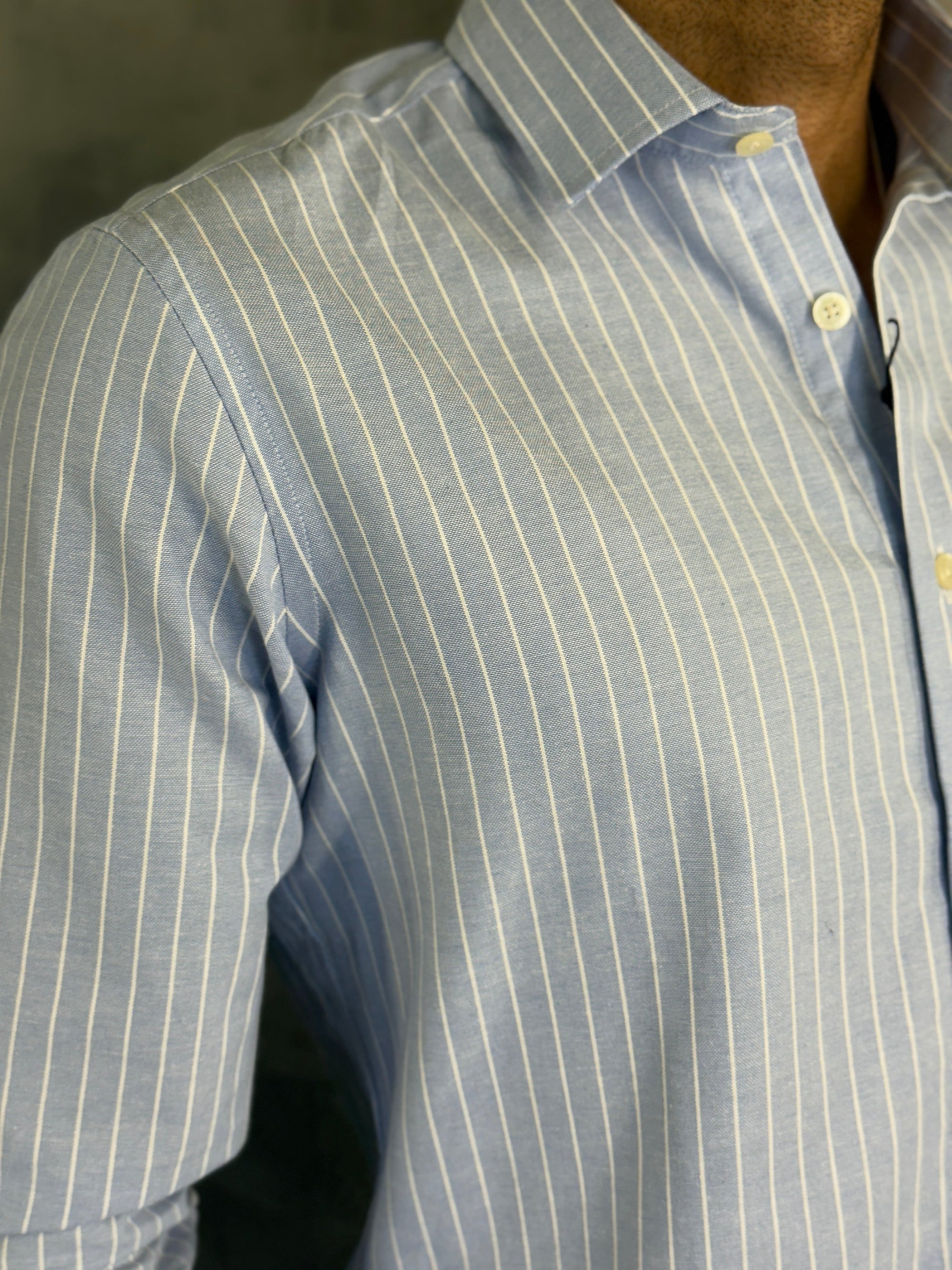 CAMISA M/L GADU LISTRAS AZUL BB