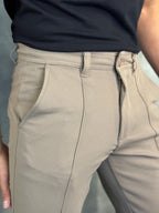 CALÇA MALHA C/ FRISO