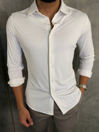 CAMISA M/L TECH POLIAMIDA BRANCO