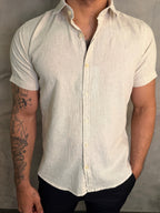 CAMISA M/C MARESIA NATURAL