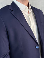 BLAZER SLIM POLIVISCOSE LAP LARGA FATIOTA MARINHO