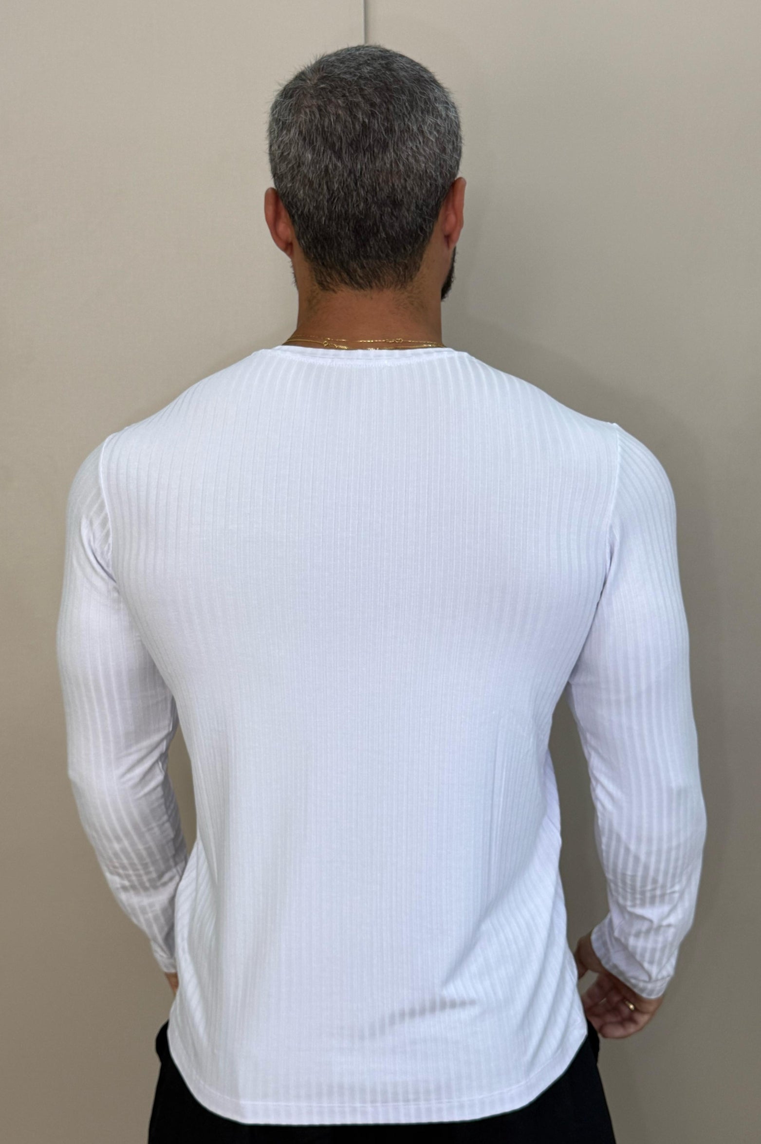Camiseta Euro Canelada Slim Fit