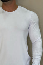 Camiseta Euro Canelada Slim Fit