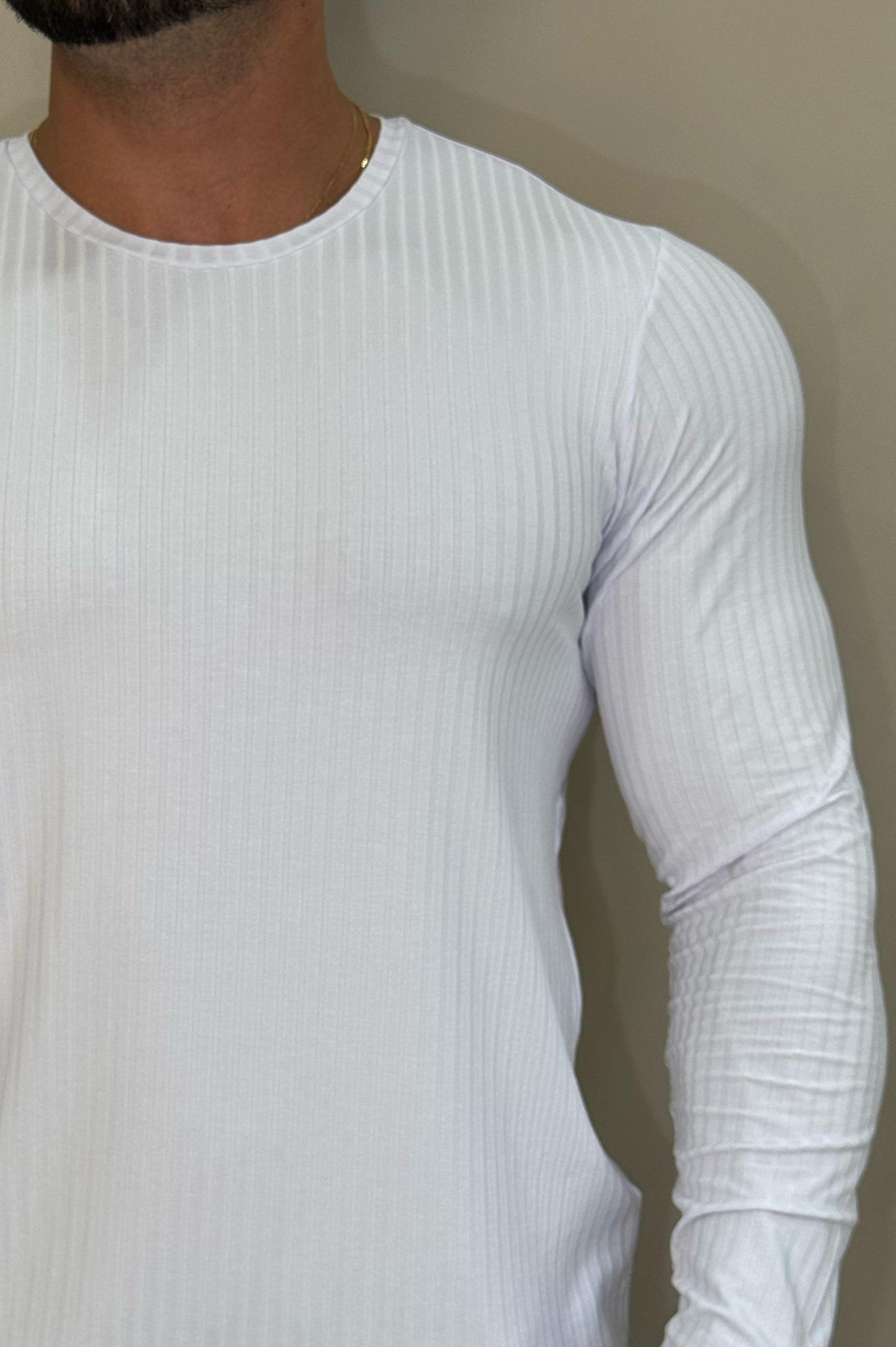 Camiseta Euro Canelada Slim Fit